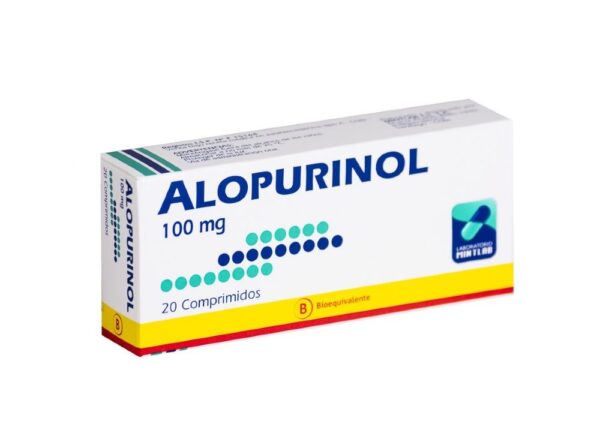 Alopurinol 100 mg 20 comprimidos