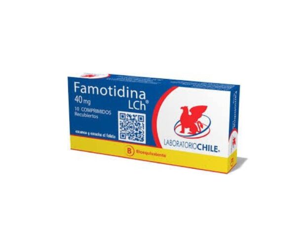 Famotidina 40mg x 10comprimidos