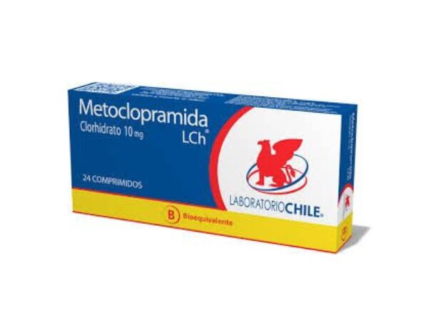 Metoclopramida 10 mg 24 comprimidos