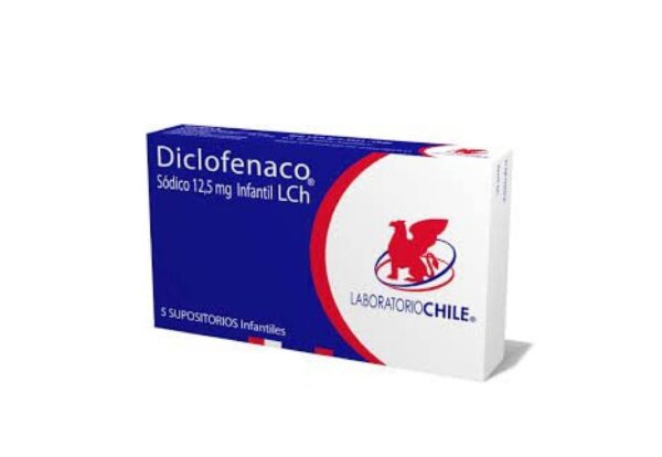 Diclofenaco 12.5 mg 5 supositorios