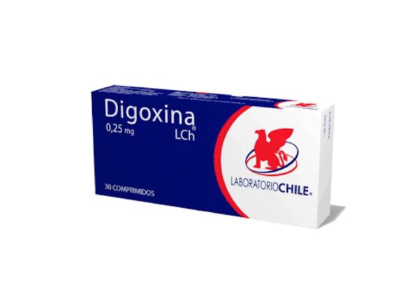 Digoxina 0.25 mg 30 comprimidos