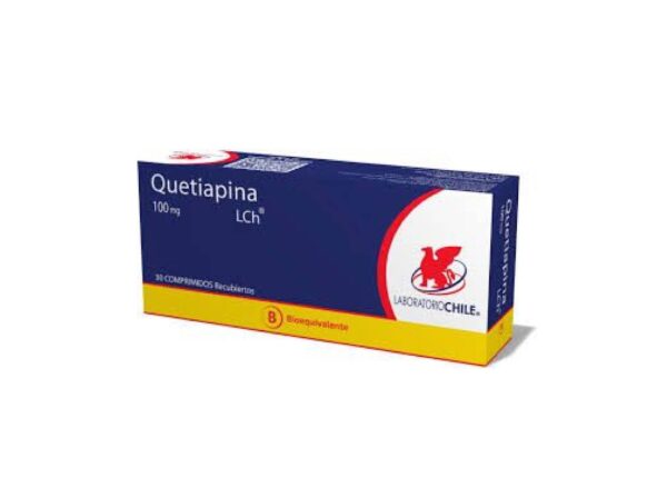 Quetiapina 100 mg 30 comprimidos
