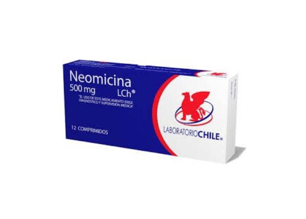Neomicina 500 mg 12 comprimidos LCH