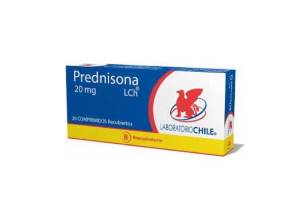 Prednisona 20 mg 20 comprimidos