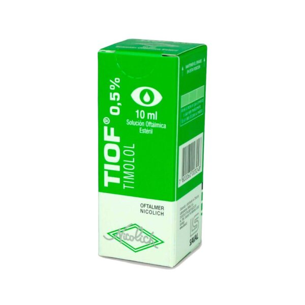 Tiof Timolol 0.5% Solución Oftálmica 10 mL