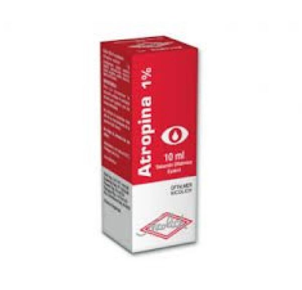 Atropina Solución Oftalmica 1 % 10 mL