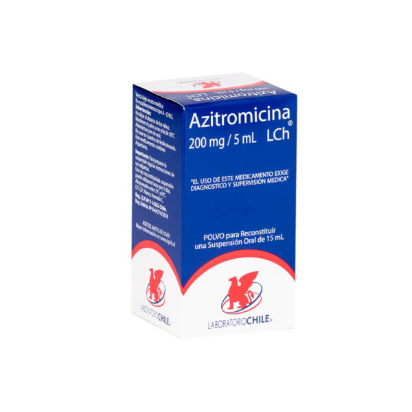 Azitromicina 200 mg / 5 mL Suspensión Oral 15 mL LCH