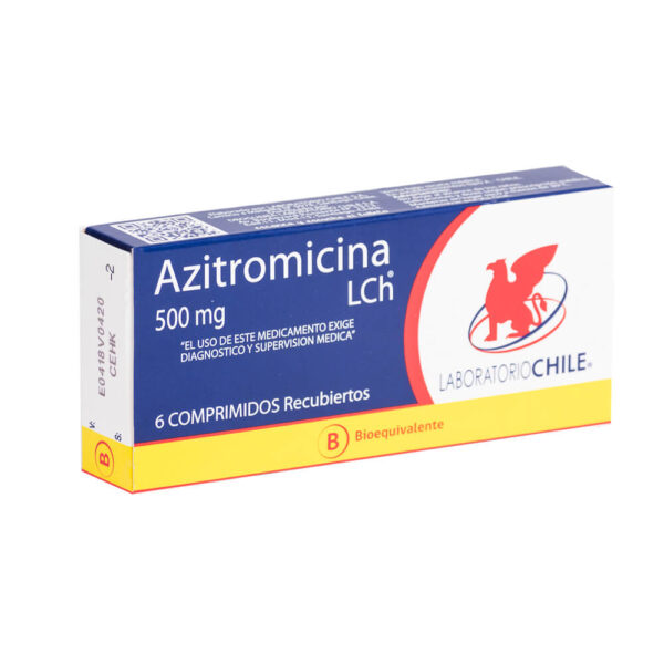 Azitromicina 500 mg 6 comprimidos