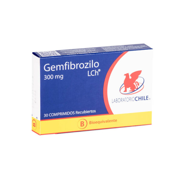 Gemfibrozilo 300 mg 30 comprimidos
