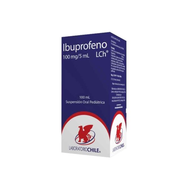 Ibuprofeno 100 mg/5ml Jarabe 100ml