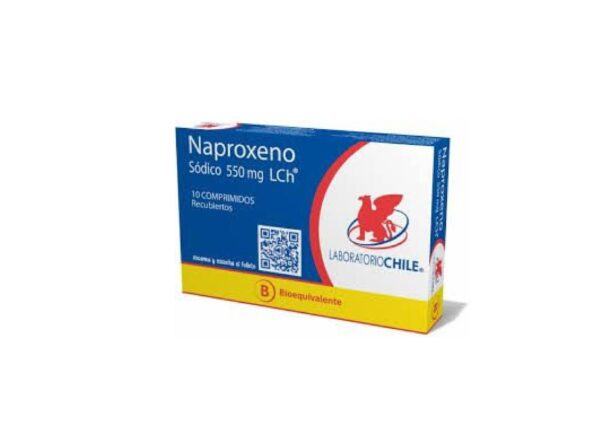 Naproxeno 550 mg 10 Comprimidos