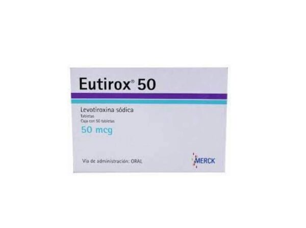 Eutirox 50 mcg x 50 comprimidos