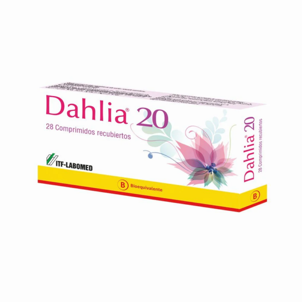 Dahlia 20 Drospirenona 0.03 mg 28 Comprimidos Recubiertos