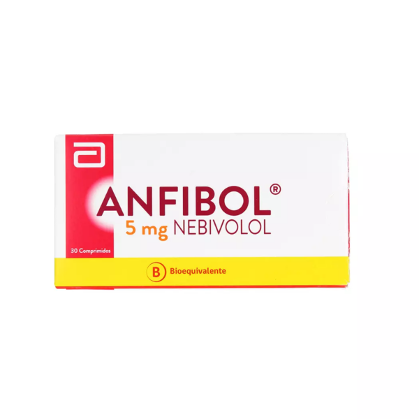 Anfibol Nebivolol 5mg x 30 comprimidos