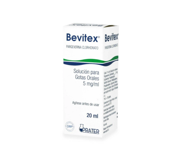 Bevitex Pargeverina 5 mg / mL Gotas 20 mL