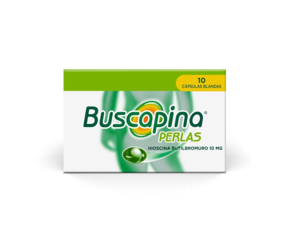 Buscapina Perlas Escopolamina 10 mg 10 Cápsulas Blandas