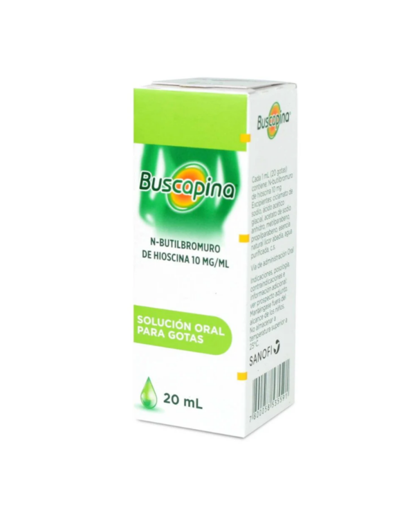 Buscapina Escopolamina 10 mg Gotas 20 mL