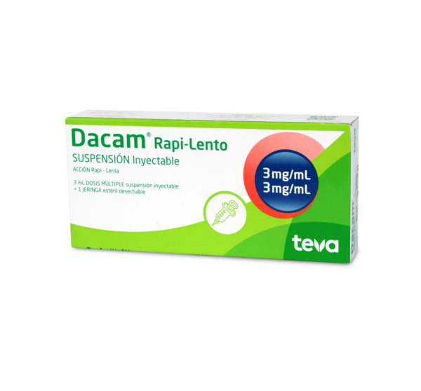 Dacam Inyectable Rapi-Lento Betametasona 6 mg 1 Ampolla