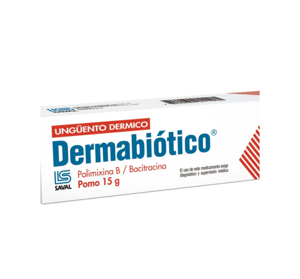 Dermabiótico Polimixina 10000 UI Ungüento 15 gr