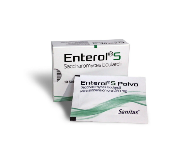 Enterol S Saccharomyces Boulardii 250 mg Suspensión Oral 10 Sobres
