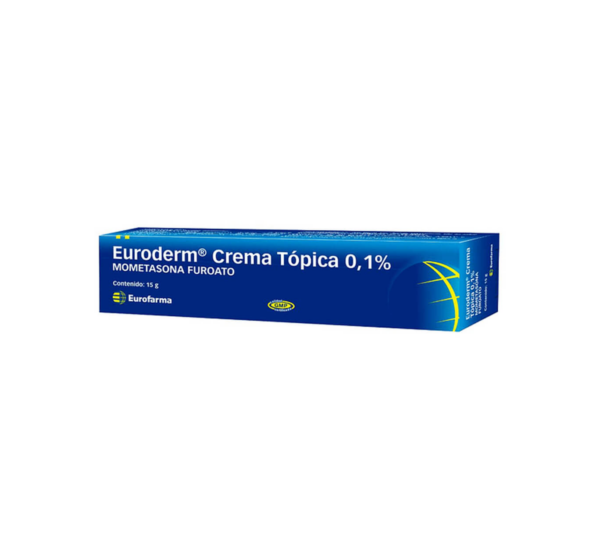 Euroderm 0.1% x 15 g Crema Topica
