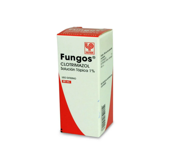 Fungos Clotrimazol 1% Solución Tópica 20 mL