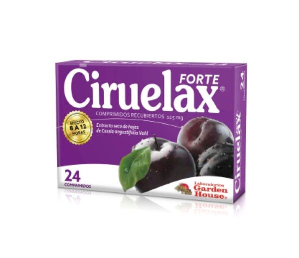Ciruelax Forte Cassia Angustifolia 125 mg 24 Comprimidos