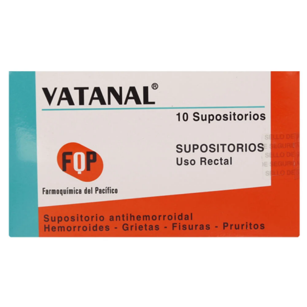 Vatanal Higado Bacalao 20 mg 10 Supositorios