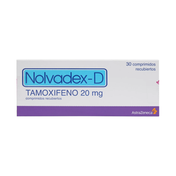 Nolvadex-D Tamoxifeno 20 mg 30 Comprimidos Recubiertos