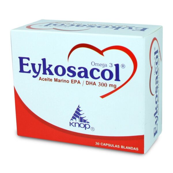 Eykosacol Aceite Marino EPA/DHA 300 mg 30 Cápsulas Blandas