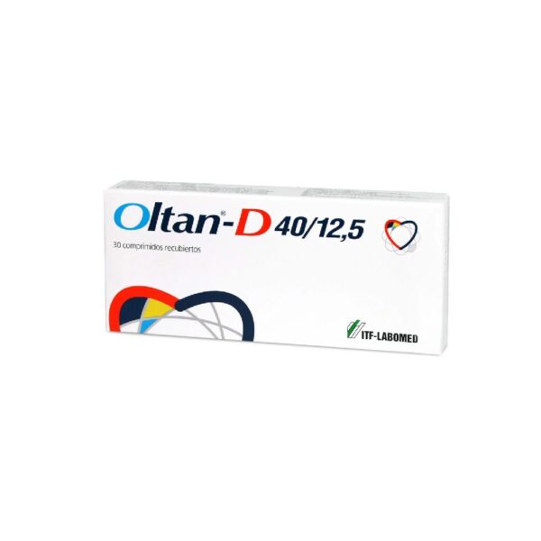 Oltan-D Olmesartan 40 mg 30 Comprimidos Recubierto