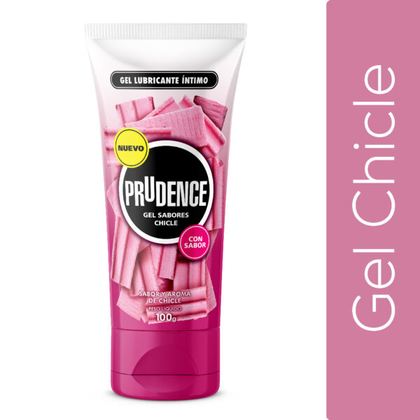 DKT Prudence · Lubricante Gel Sabores Chicle 100 g