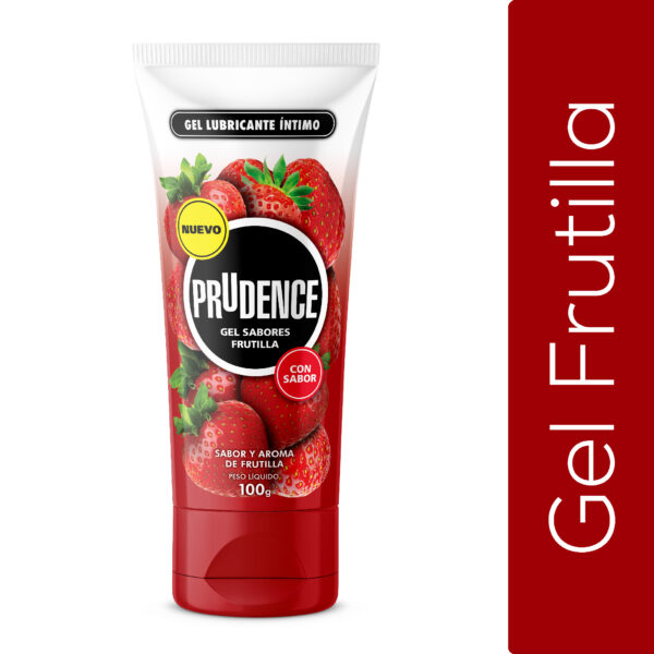 DKT Lubricante Gel Prudence Sabores Frutilla 100 gr