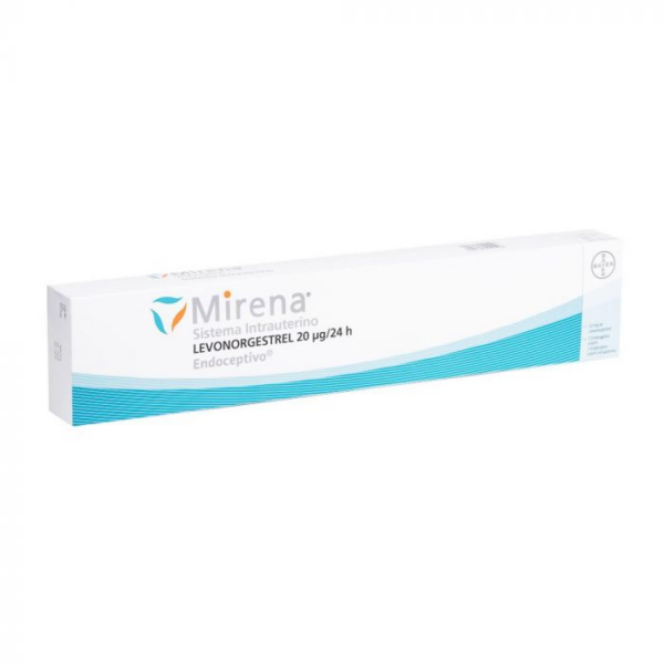 Mirena Diu Levonorgestrel 20 mcg / 24 hrs 1 Dispositivo Intra Uterino