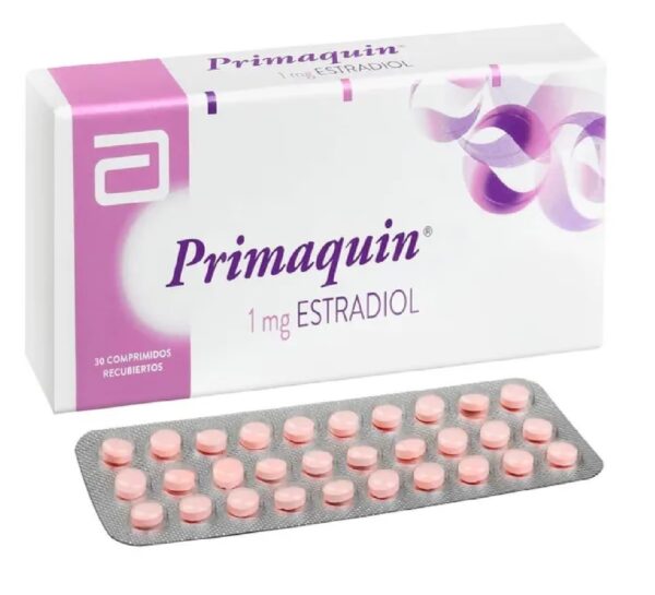 Primaquin Estradiol 1 mg 30 Comprimidos Recubierto