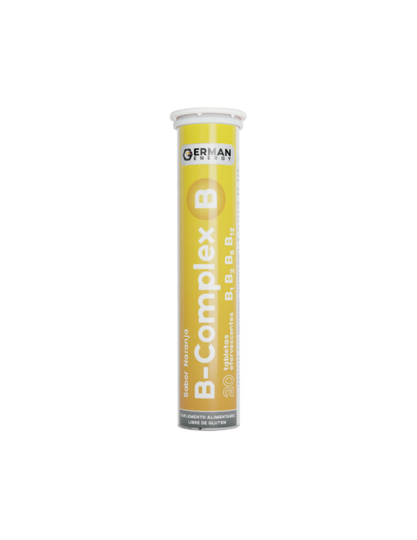 B-Complex Sabor Naranja 20 Tabletas Efervescentes