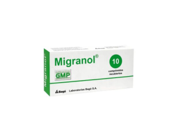 Migranol 10 Comprimidos Recubiertos