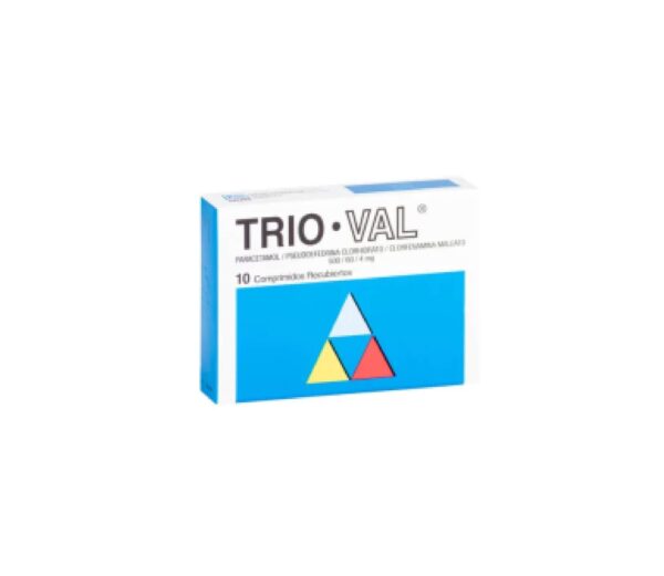 Trio-Val 10 Comprimidos