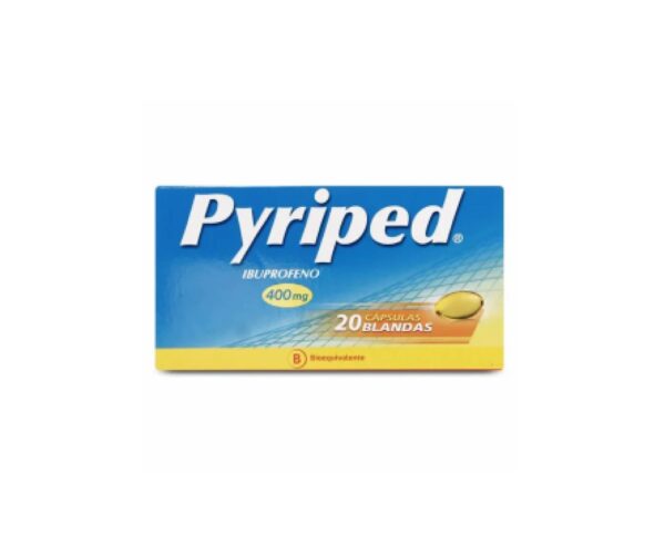 Pyriped 400 mg x 20 Cápsulas Blandas