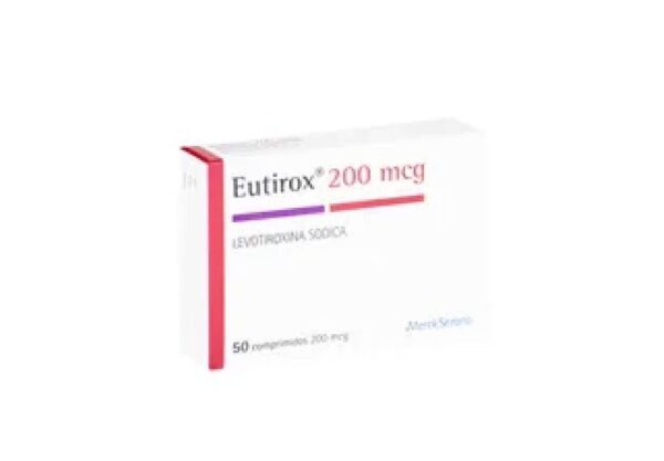 Eutirox 200 mcg 50 Comprimidos