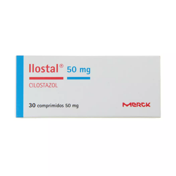 Ilostal Cilostazol 50 mg x 30 Comprimidos