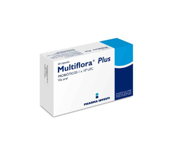 Multiflora Plus Probióticos 60 Cápsulas