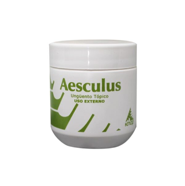 Aesculus ungüento tópico