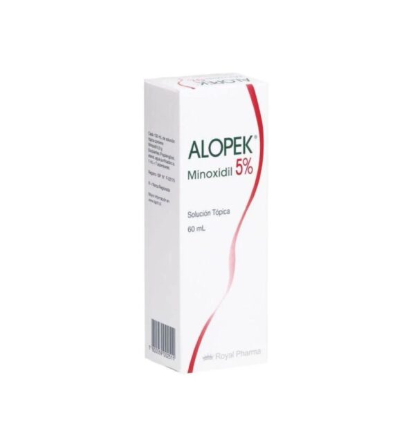 Alopek Minoxidil 5% Solución Tópica 60 mL