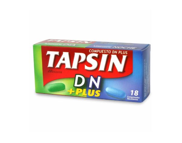 Tapsin Día-Noche Plus Paracetamol 400 mg 18 Comprimidos Recubiertos