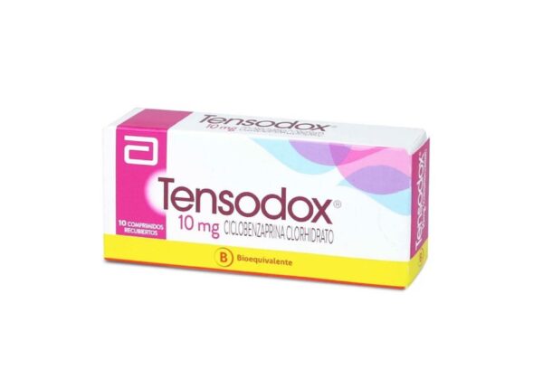 Tensodox Ciclobenzaprina 10 mg 10 Comprimidos