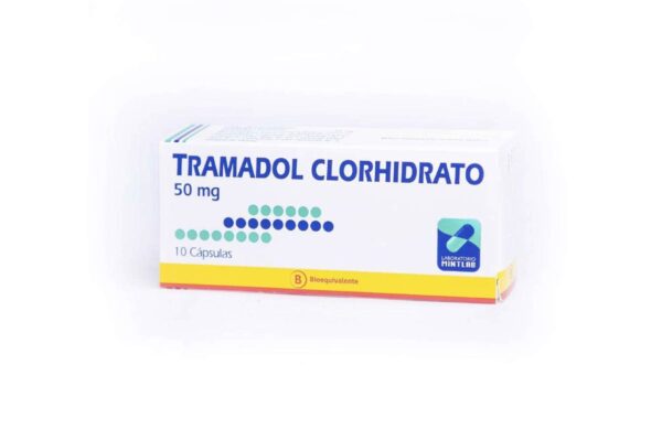 Tramadol 50 mg 10 cápsulas