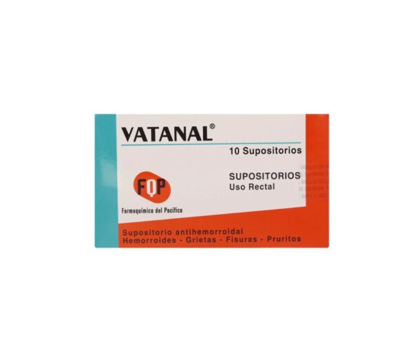 Vatanal 10 supositorios