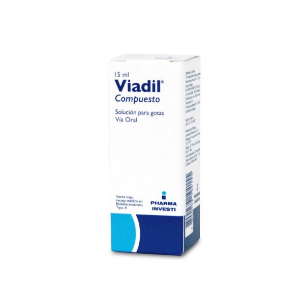 Viadil Pargeverina 5 mg / mL Gotas 15 mL