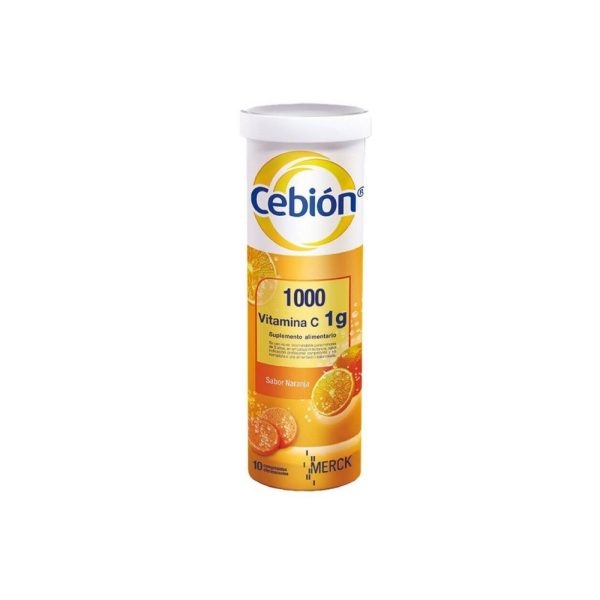 Vitamina C Efervescente para estimular las defensas Cebion 1000 mg